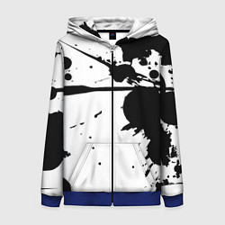 Женская толстовка на молнии Art blots - vanguard