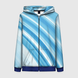 Женская толстовка на молнии Акварель