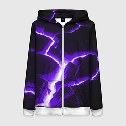 Толстовка на молнии женская The rift, цвет: 3D-белый