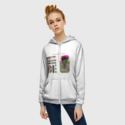 Толстовка на молнии женская Шуга - BTS, цвет: 3D-меланж — фото 2
