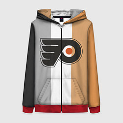 Женская толстовка на молнии Philadelphia Flyers