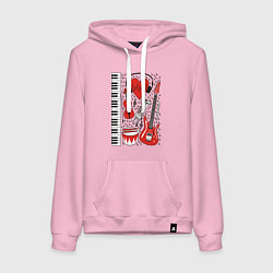 Женская толстовка-худи Истинный меломан