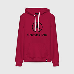 Женская толстовка-худи Logo Mercedes-Benz