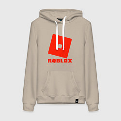 Женская толстовка-худи Roblox Logo