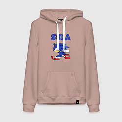 Женская толстовка-худи SEGA