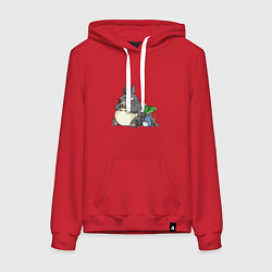 Женская толстовка-худи Тоторо