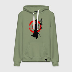 Женская толстовка-худи Ghost of Tsushima