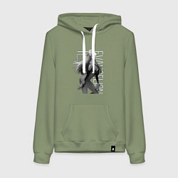 Женская толстовка-худи Евангелион