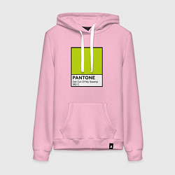 Женская толстовка-худи Shrek: Pantone Color