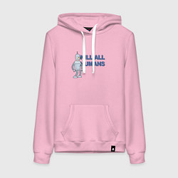 Женская толстовка-худи Бендер Родригес