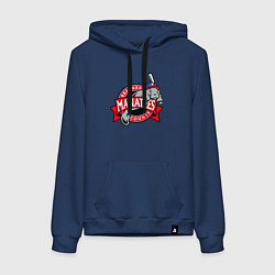 Женская толстовка-худи Brevard County Manatees - baseball team