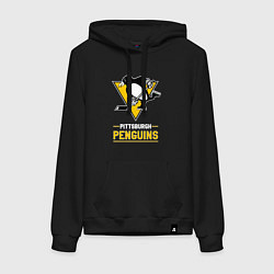 Женская толстовка-худи Питтсбург Пингвинз , Pittsburgh Penguins