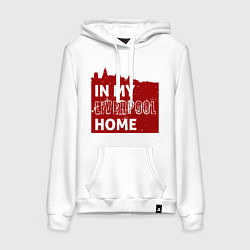 Женская толстовка-худи Home - Liverpool