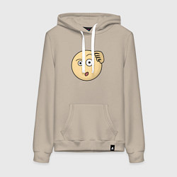 Женская толстовка-худи Дурак не понял