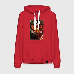 Женская толстовка-худи Doom eternal - poster