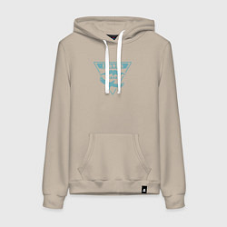 Женская толстовка-худи Эльбрус 5642 лого