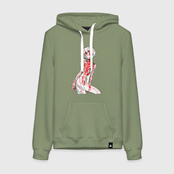 Женская толстовка-худи Просто Рей Аянами - Ева