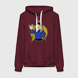 Женская толстовка-худи Spoke - vault boy