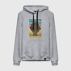 Женская толстовка-худи Nausicaa poster