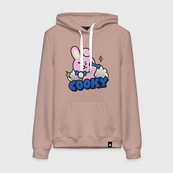 Женская толстовка-худи Cooky BT21 Jungkook