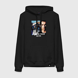 Толстовка-худи хлопковая женская Depeche Mode Exciter Tour, цвет: черный