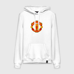 Женская толстовка-худи Манчестер Юнайтед фк спорт