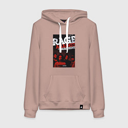 Женская толстовка-худи RATM - all group