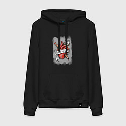 Женская толстовка-худи Рисуй или не рисуй