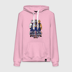 Женская толстовка-худи Мыши рокеры с марса - все