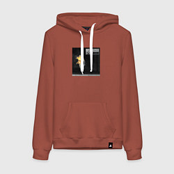 Толстовка-худи хлопковая женская Sport frei - Lindemann, цвет: кирпичный