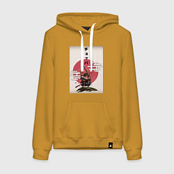 Женская толстовка-худи Тони Тони Чоппер самурай