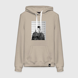 Женская толстовка-худи Курт Кобейн арестован