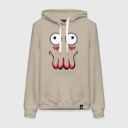 Женская толстовка-худи John Zoidberg Face