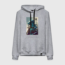 Женская толстовка-худи Cool dragon - ai art fantasy