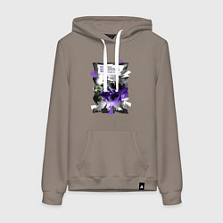 Женская толстовка-худи Мегарок