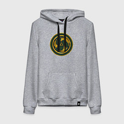 Толстовка-худи хлопковая женская Аланы из Total War: Attila, цвет: меланж