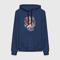 Женская толстовка-худи Оne piece виви и нами vivi and nami