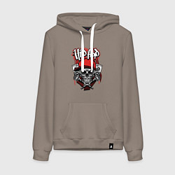 Женская толстовка-худи Hip-hop skeletor