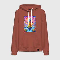 Женская толстовка-худи Пикачу в шляпе в сказочной стране