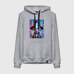 Женская толстовка-худи Гарри Поттер юниор - неоновое свечение