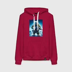 Женская толстовка-худи Polar bear - special forces