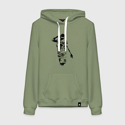 Женская толстовка-худи Allen Iverson NBA