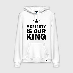 Женская толстовка-худи Moriarty is our king