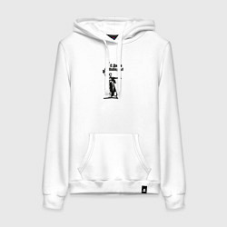 Женская толстовка-худи Родина мать победа