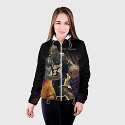Куртка с капюшоном женская Kobe Bryant, цвет: 3D-белый — фото 2