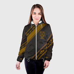 Куртка с капюшоном женская Cs:go - Knight m4a1-s style 2022, цвет: 3D-белый — фото 2