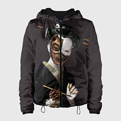 Куртка с капюшоном женская Ghost In The Shell 1, цвет: 3D-черный