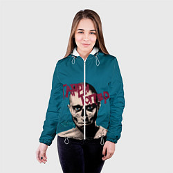 Куртка с капюшоном женская Гарри Топор, цвет: 3D-белый — фото 2