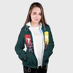 Куртка с капюшоном женская Destiny: Go, цвет: 3D-белый — фото 2