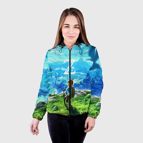 Женская куртка Z-Link / 3D-Черный – фото 4